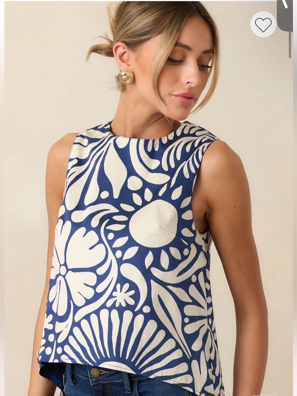 Prosperina Marley Reversible Sleeveless Top